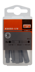 Bahco Lokma Adaptörü 50 mm 5'li Paket K6650-1/4