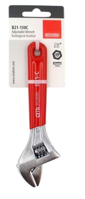 CETA FORM 150 mm KROM KAPLI KURBAĞACIK ANAHTAR B21-150C