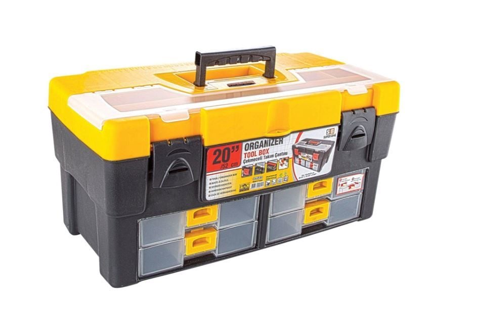 PLASTİK TAKIM ÇANTASI ORGANIZER 20'' SUPERBAG ASR 2055